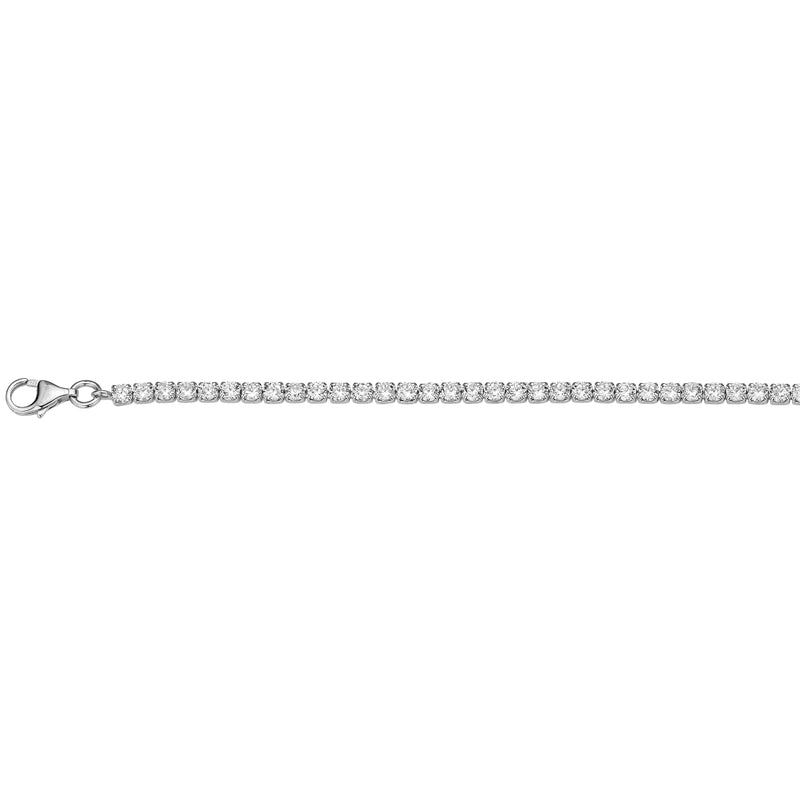 Silber Armband | Zirkonia | rhodiniert