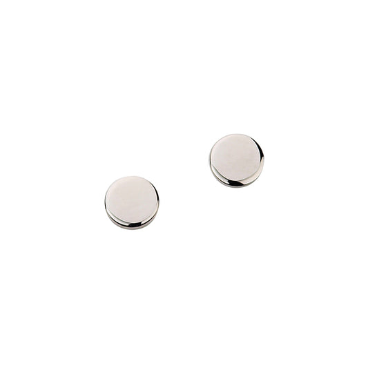 Silber Ohrstecker 6,5 mm