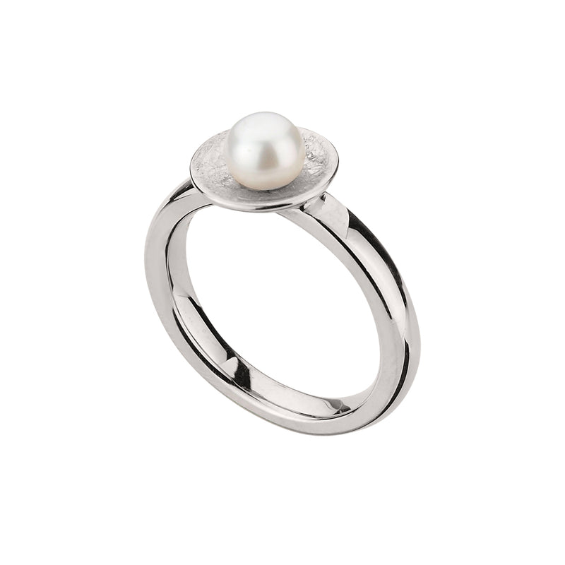 Silber Damenring