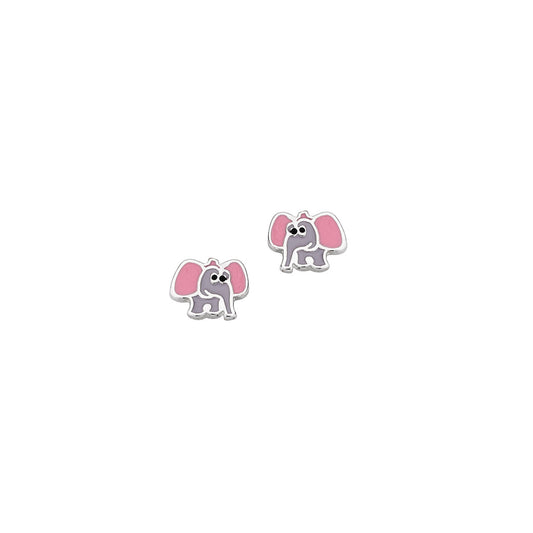 Silber Ohrstecker Elefant