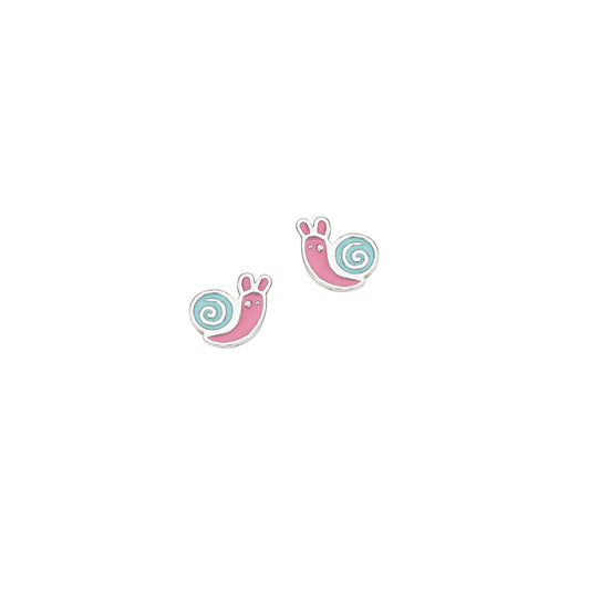 Silber Ohrstecker Schnecke