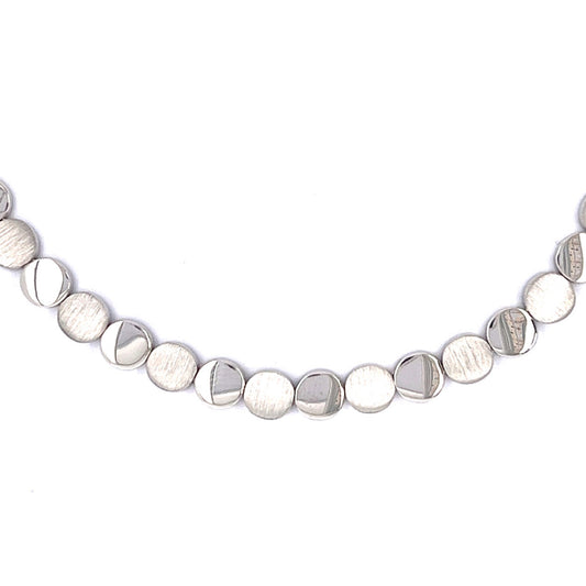 Silber Damencollier