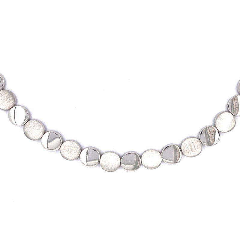 Silber Damencollier