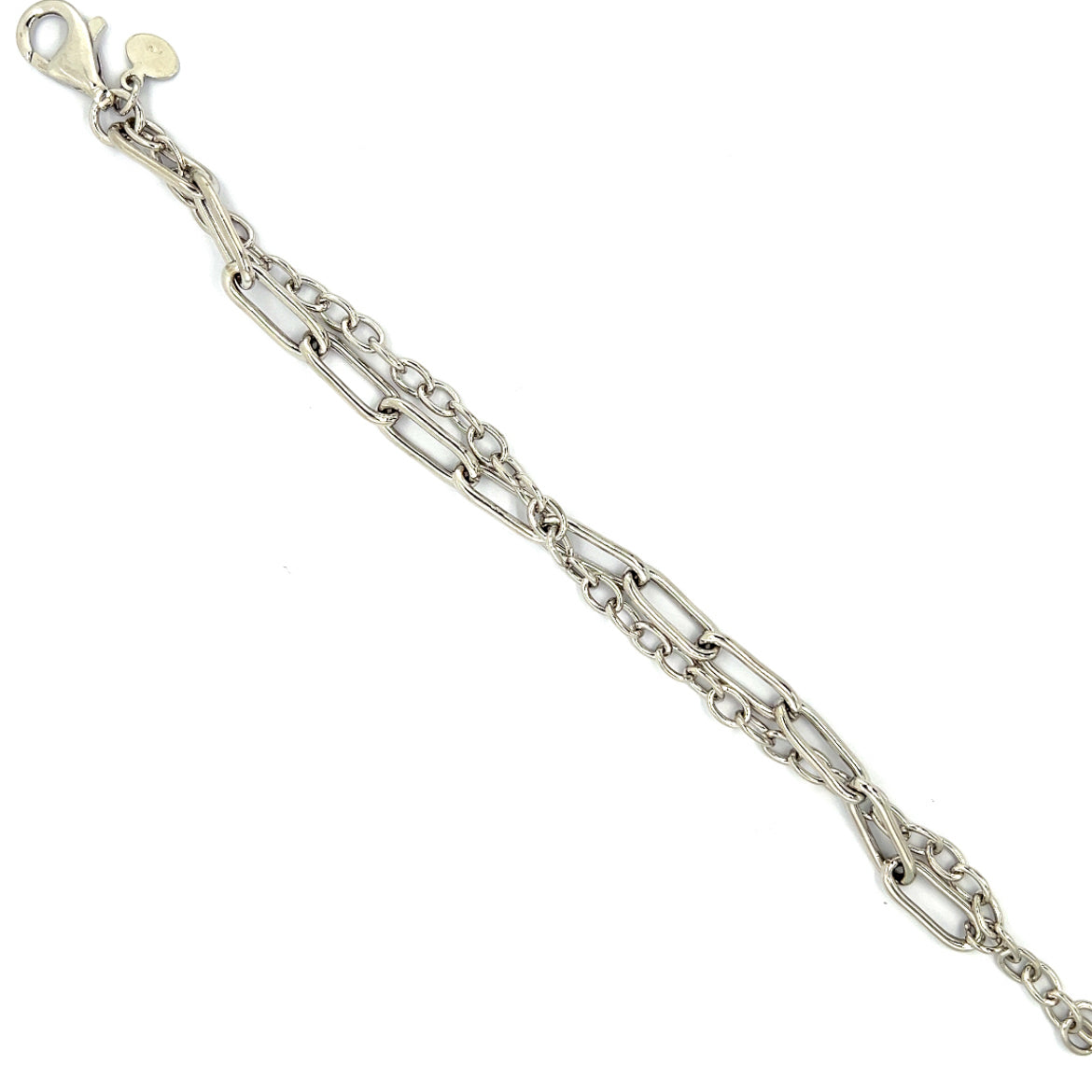Silber Armband | 2-reihig