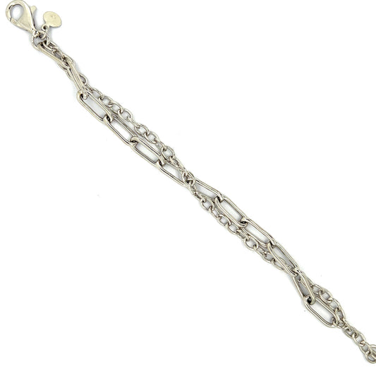 Silber Armband | 2-reihig
