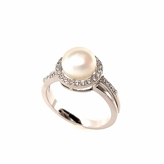 Silber Damenring