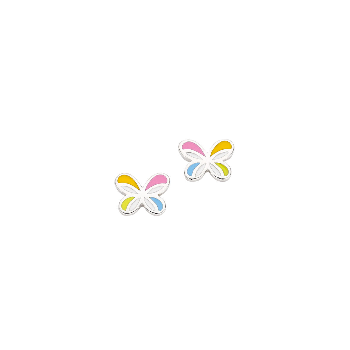 Silber Ohrstecker | Schmetterling