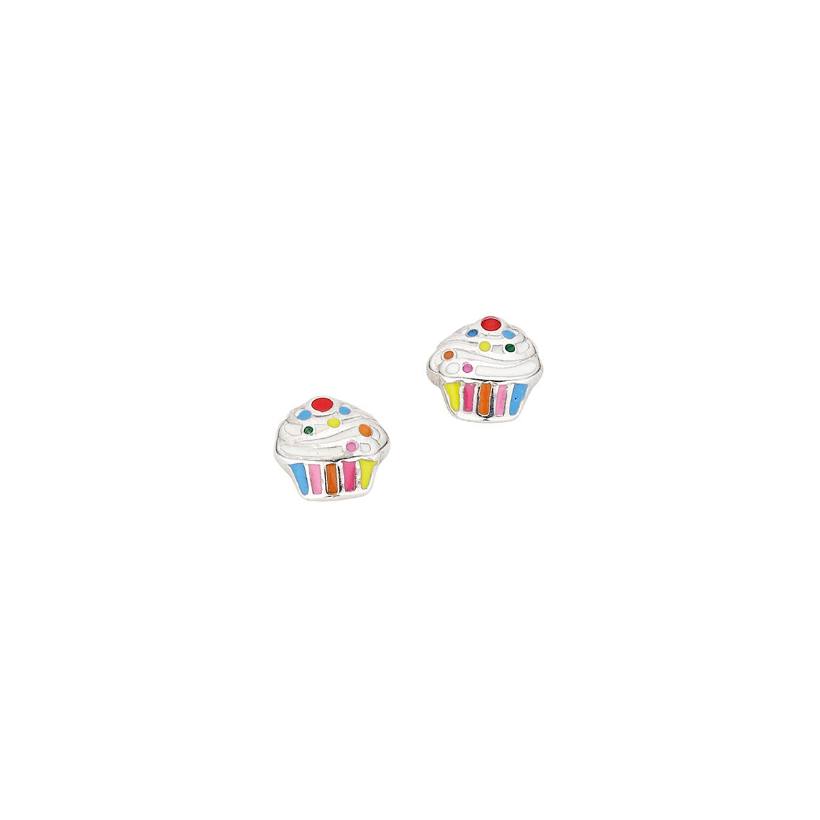 925/- Ohrstecker | Cupcake