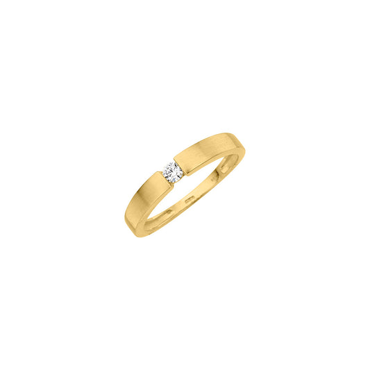 585/- Solitaire-Ring | 0,08 ct.