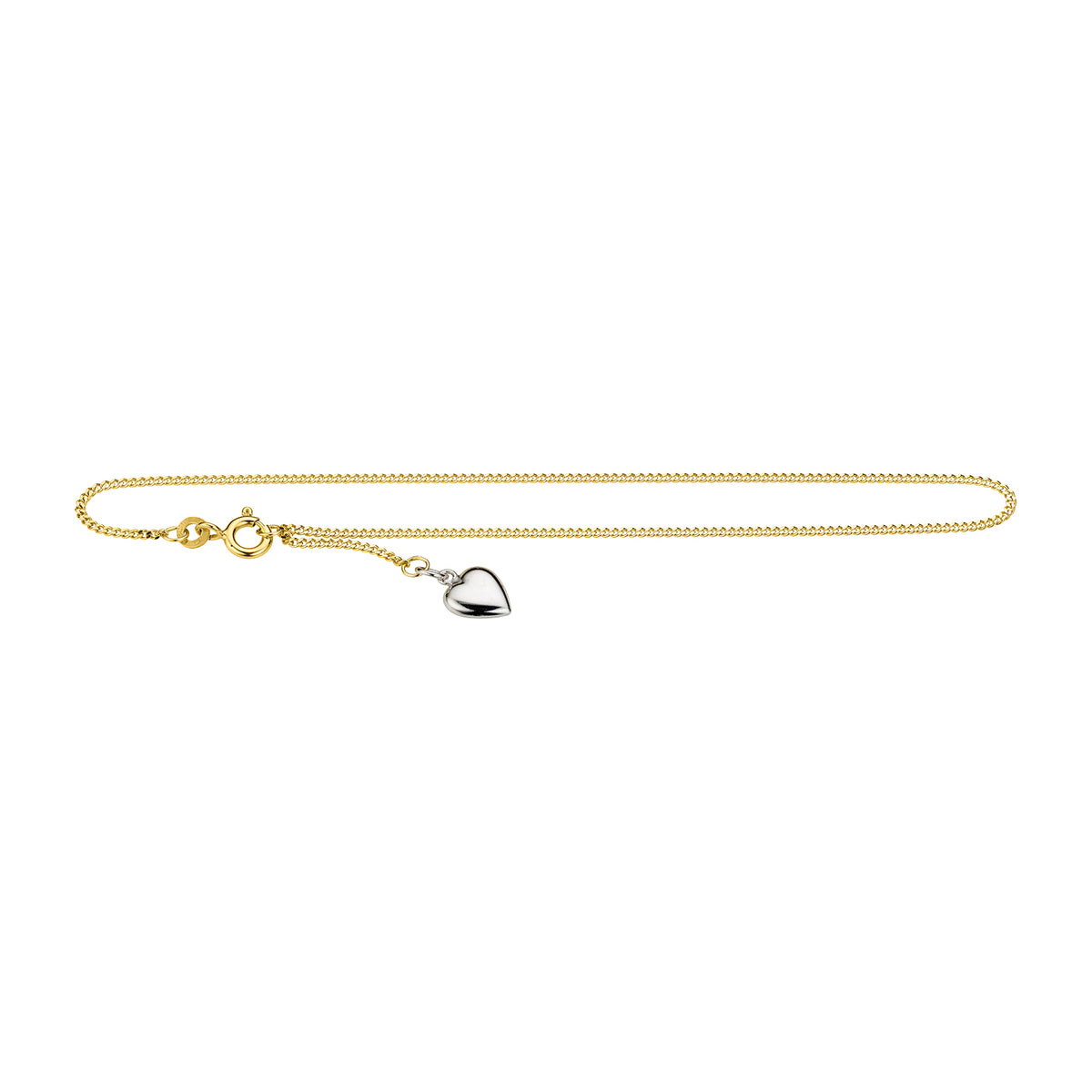 333/- Fußkette mit Anhänger