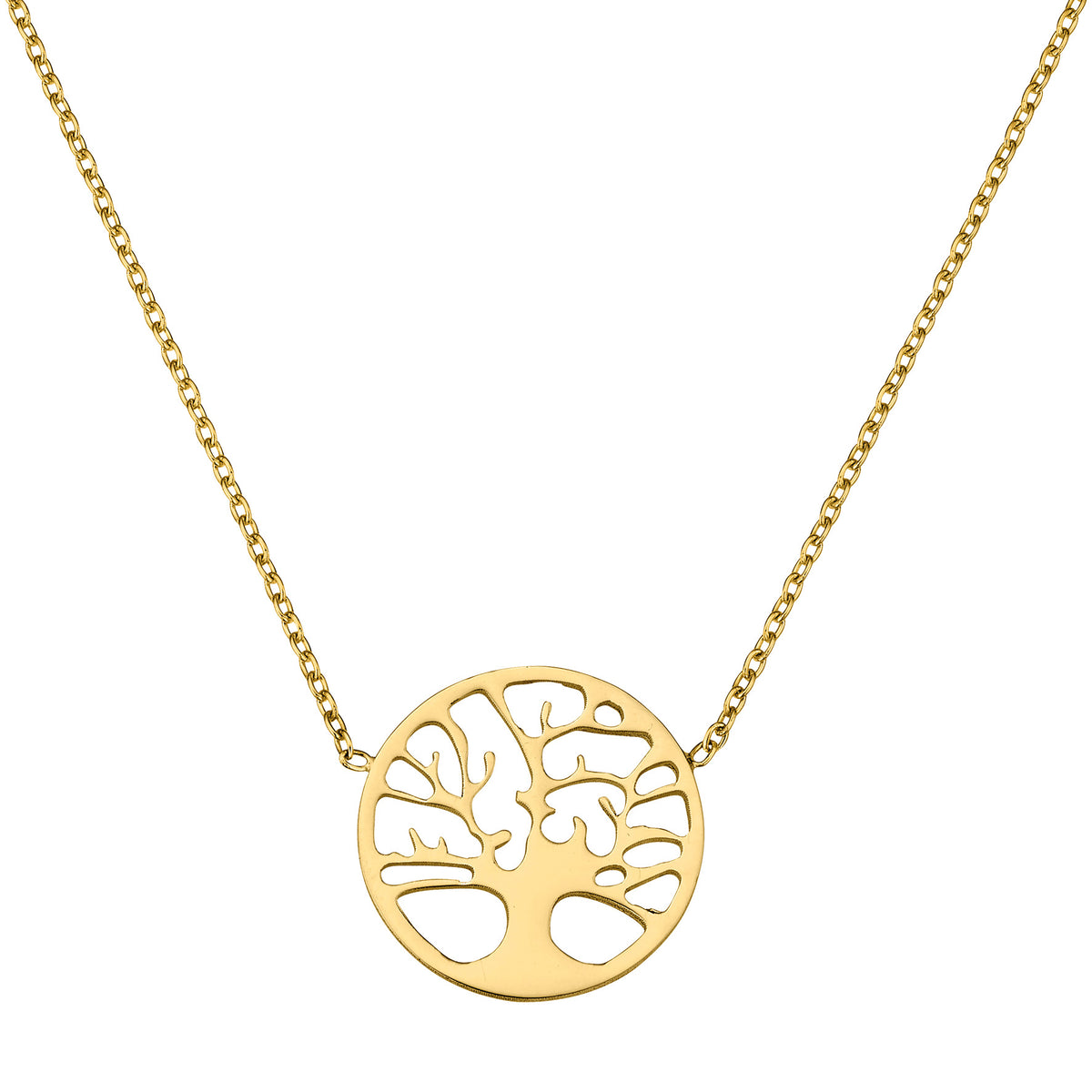 333/- Collier mit Lebensbaum