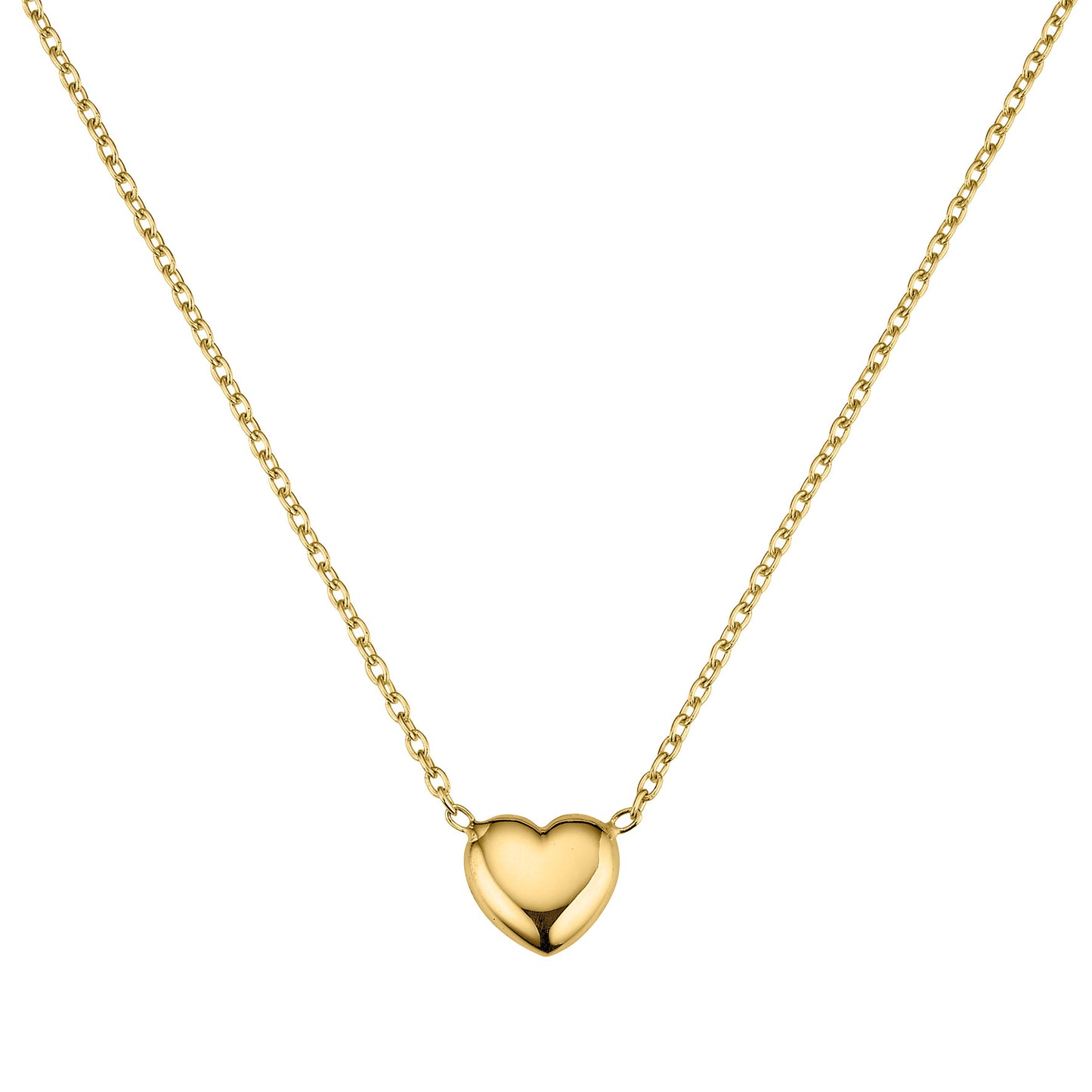 333/- Collier mit Herz
