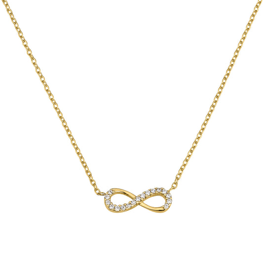 333/- Collier mit Unendlich