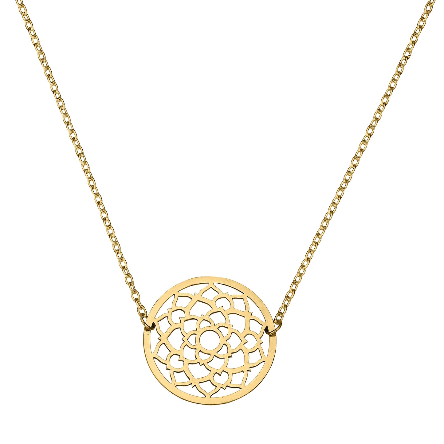 333/- Collier Blüte
