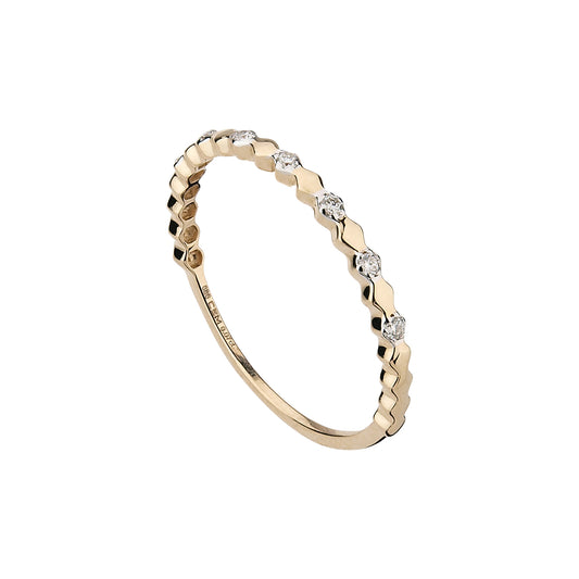 585/- Damenring | 0,07 ct.