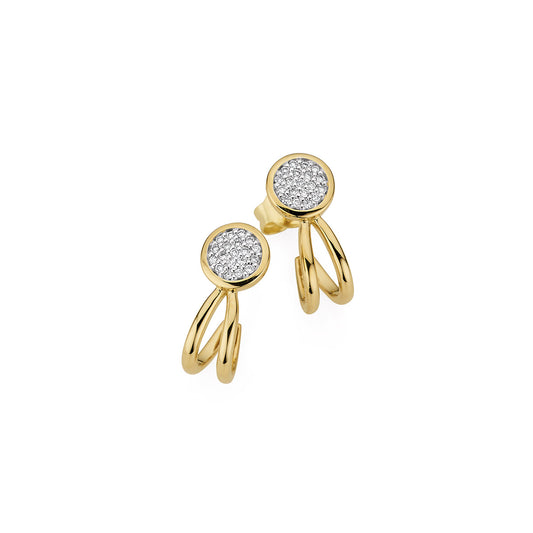 585/- Creolstecker | 0,10 ct.