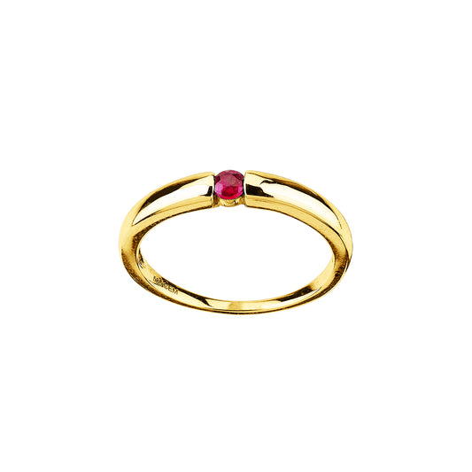 585/- Damenring | Rubin