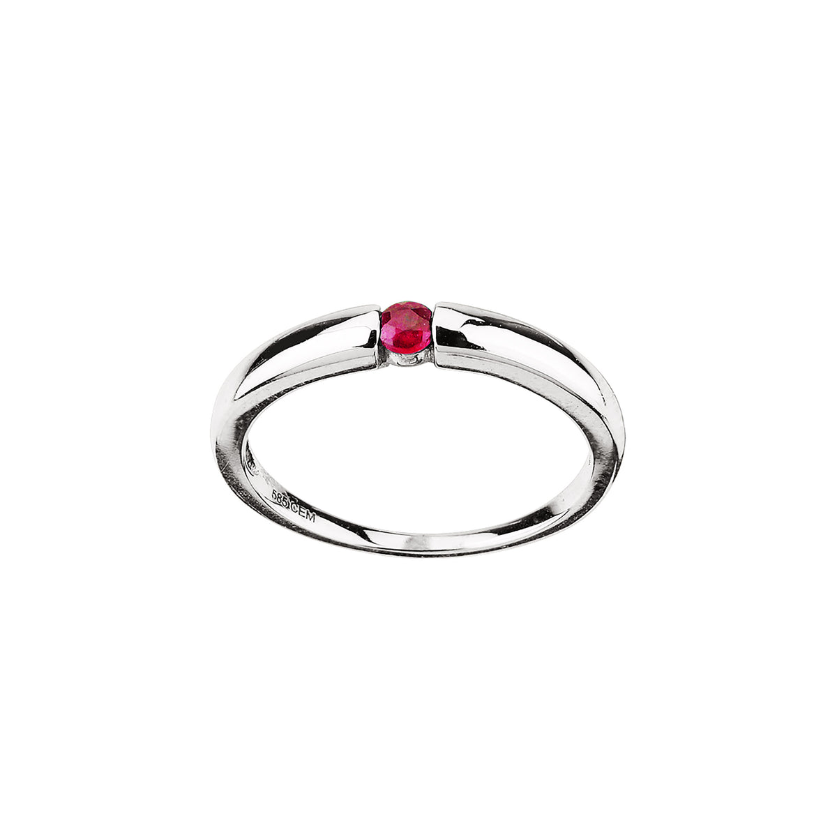 585/- Damenring | Rubin