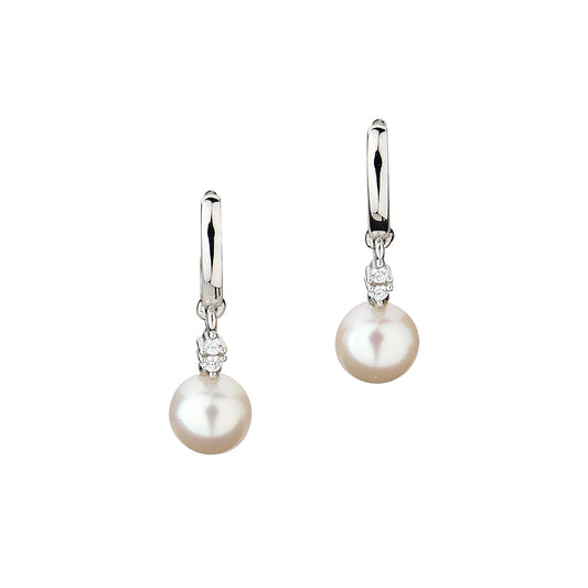 333/- Creolstecker mit Perle