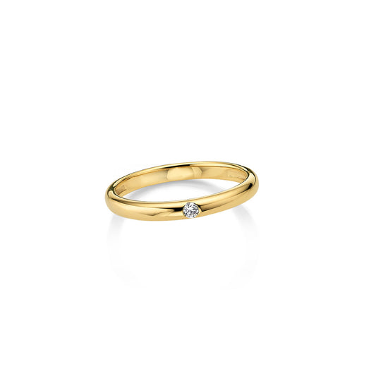 585/- Solitaire-Ring | 0,040 ct.