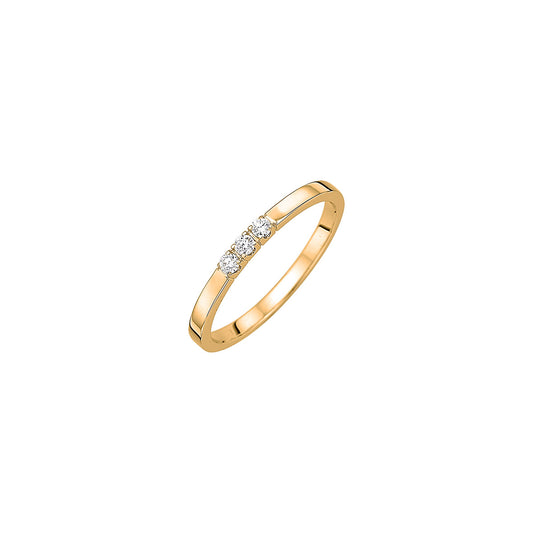 585/- Damenring | 0,09 ct.