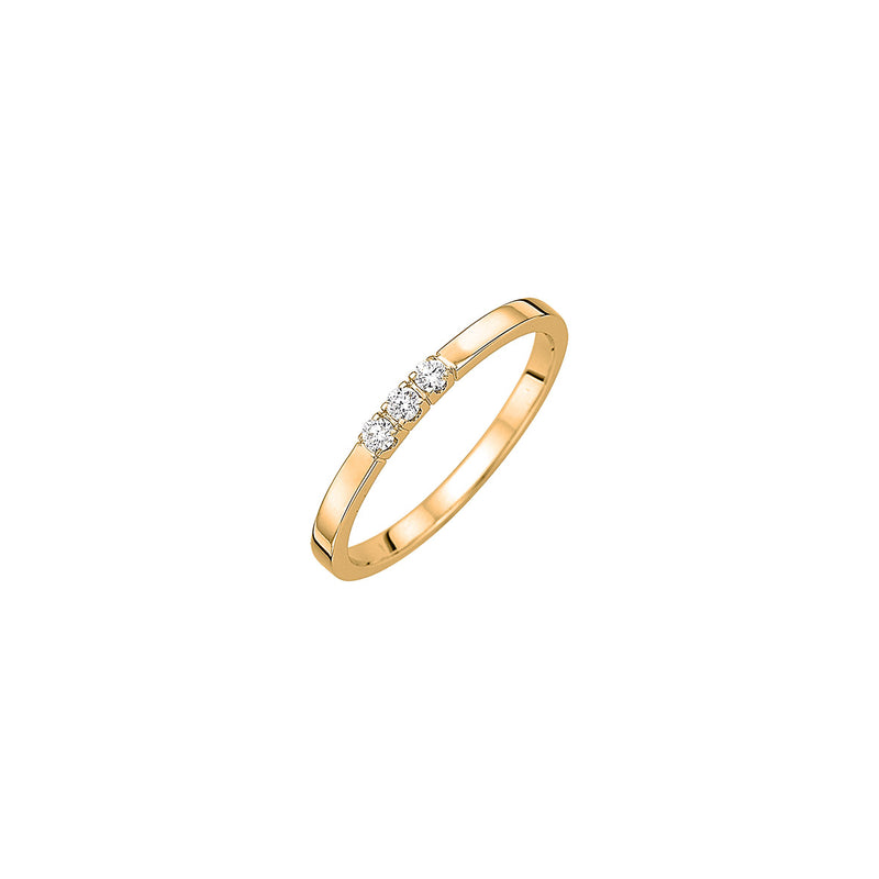 585/- Damenring | 0,09 ct.