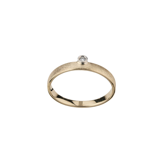 585/- Damenring | 0,03 ct.
