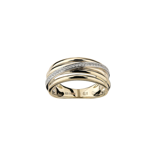585/- Damenring | 0,11 ct.