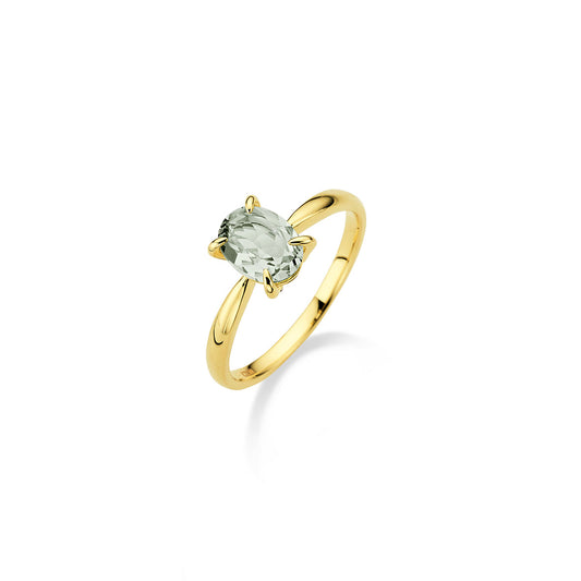 585/- Damenring | Amethyst grün