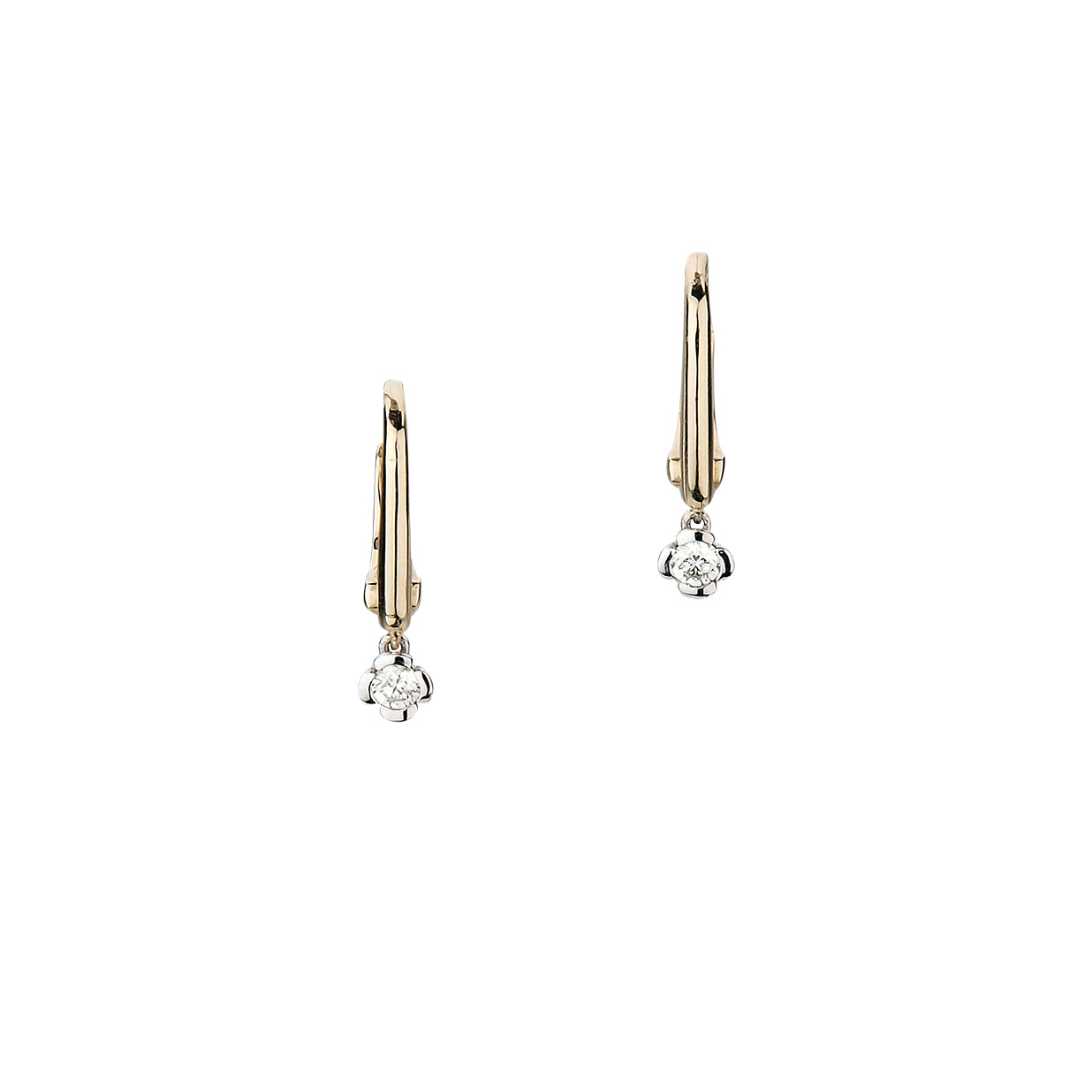 585/- Ohrboutons | 0,16 ct.