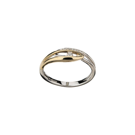 585/- Damenring | 0,07 ct.