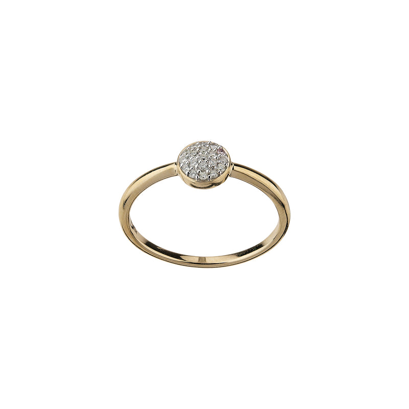 585/- Damenring | 0,10 ct.