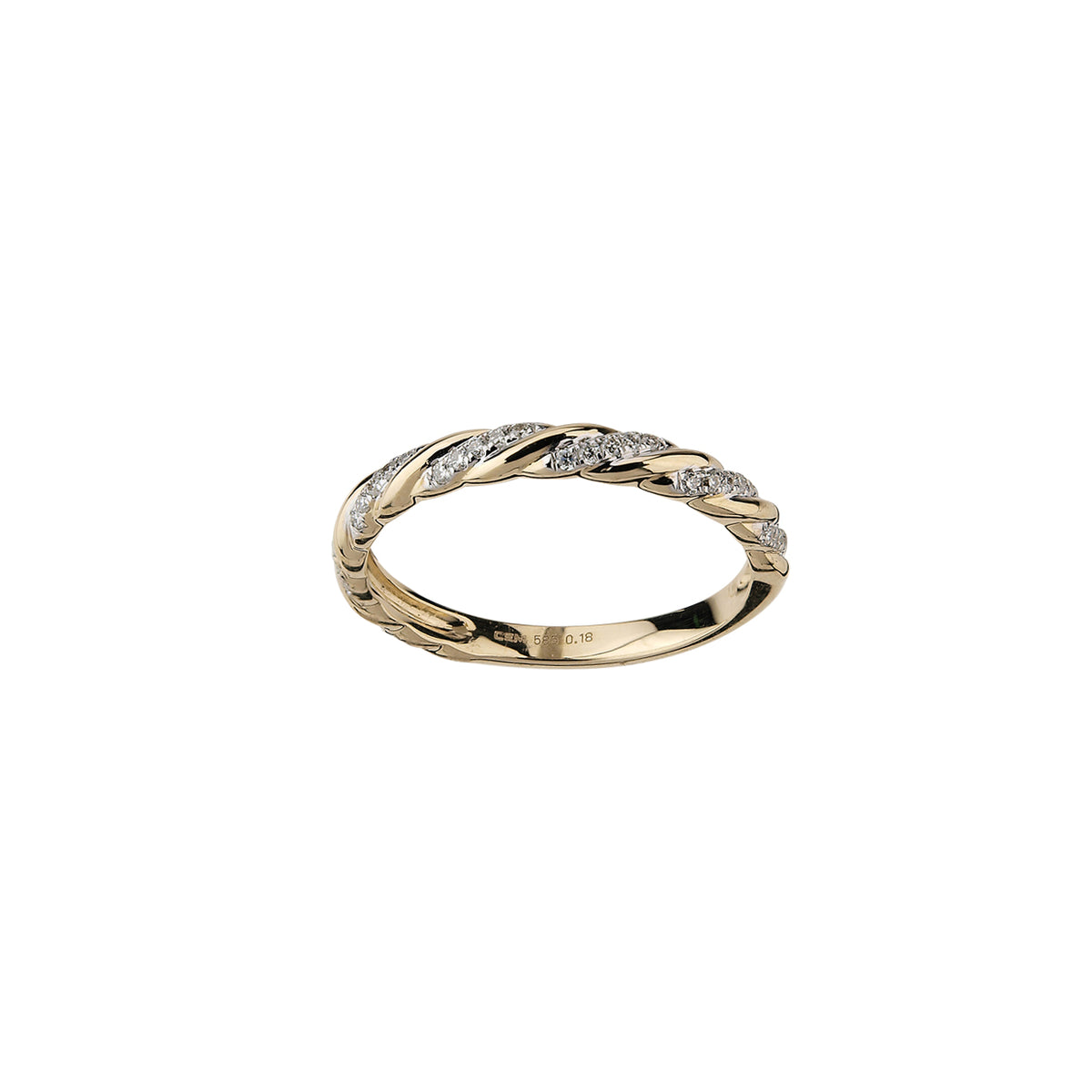 585/- Damenring | 0,18 ct.