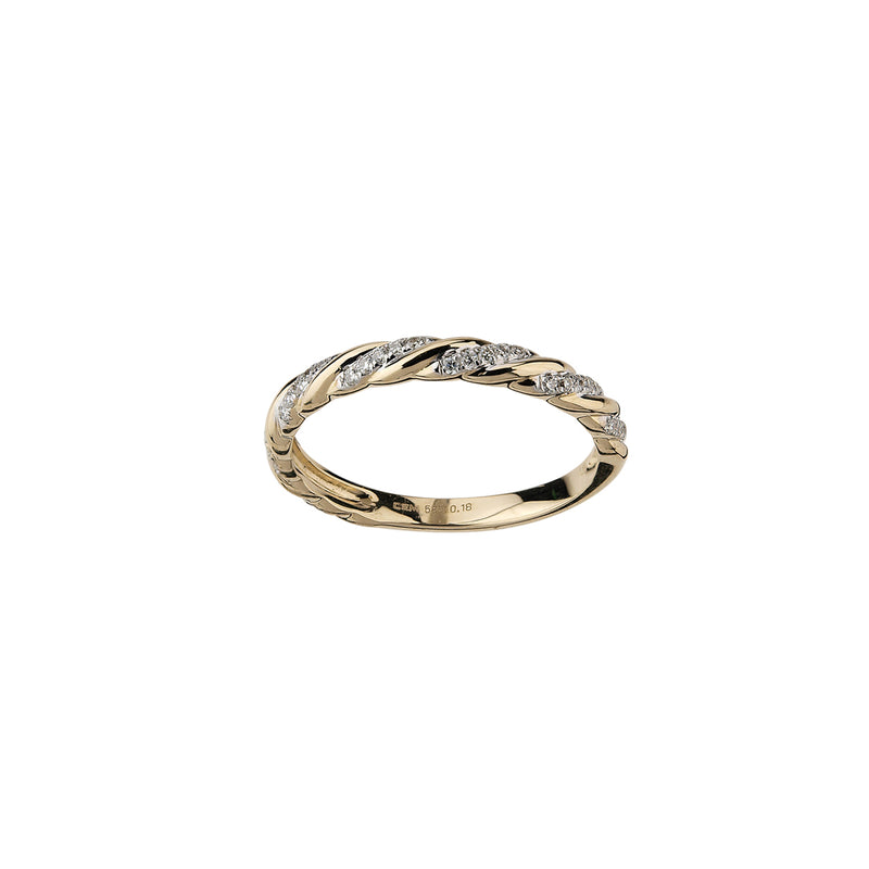 585/- Damenring | 0,18 ct.