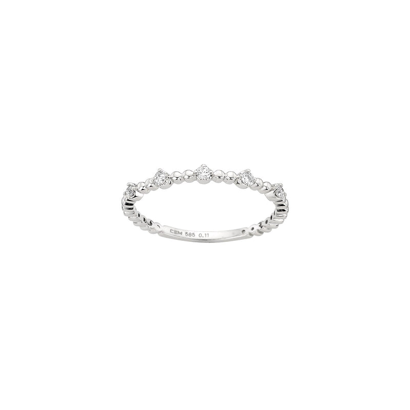 585/- Damenring | 0,11 ct.