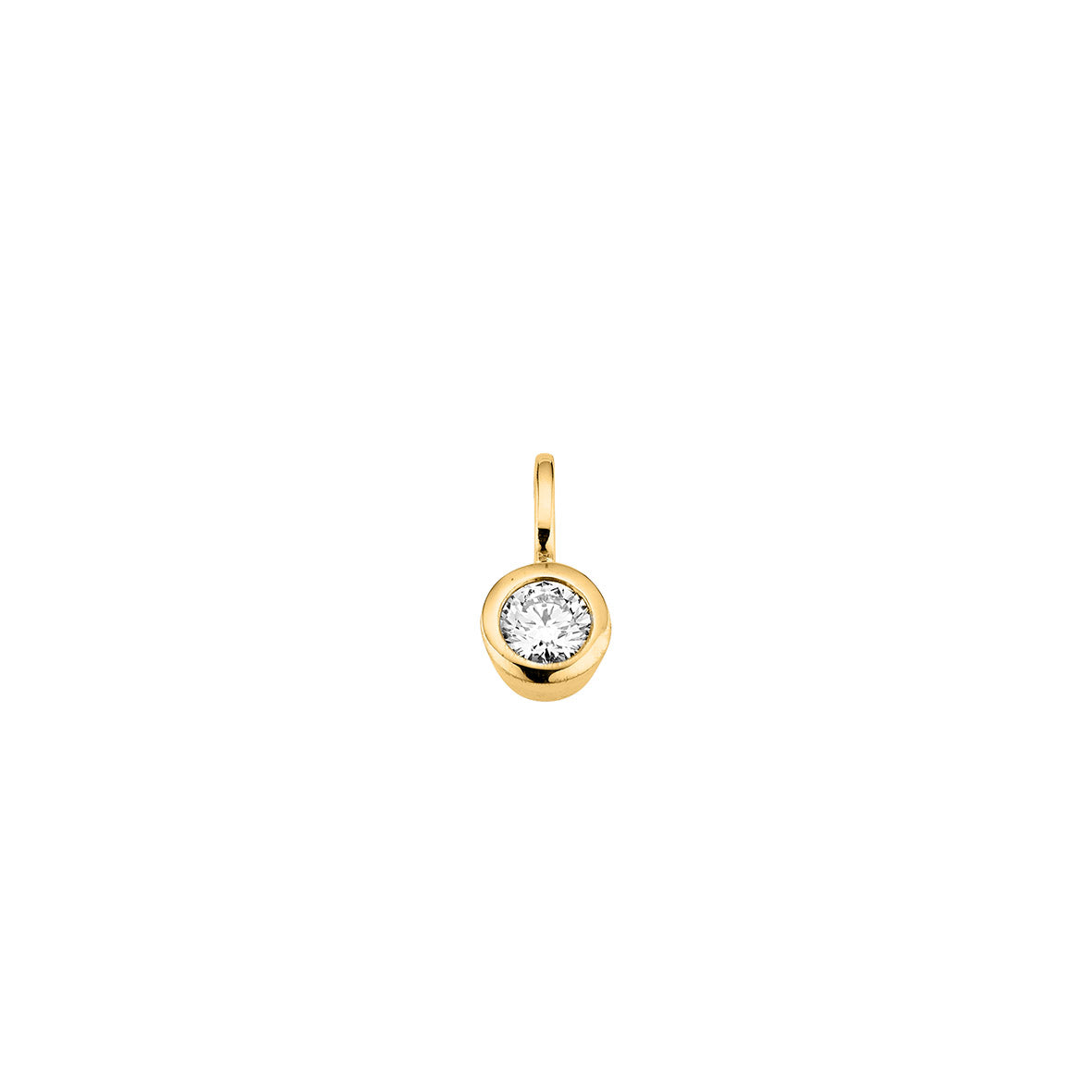 585/- Anhänger | 6 Steingröße 0,05 ct.