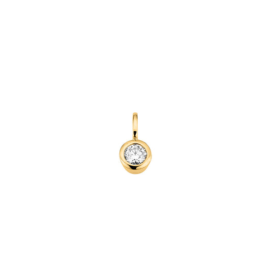 585/- Anhänger | 6 Steingröße 0,05 ct.