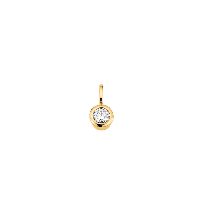 585/- Anhänger | 6 Steingröße 0,05 ct.