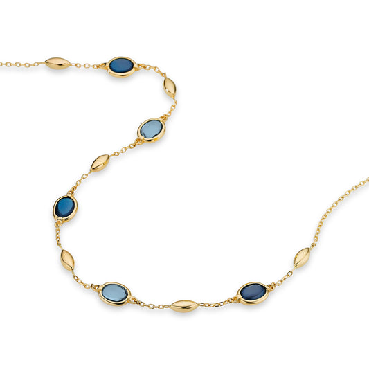 585/- Damencollier | Blautopas