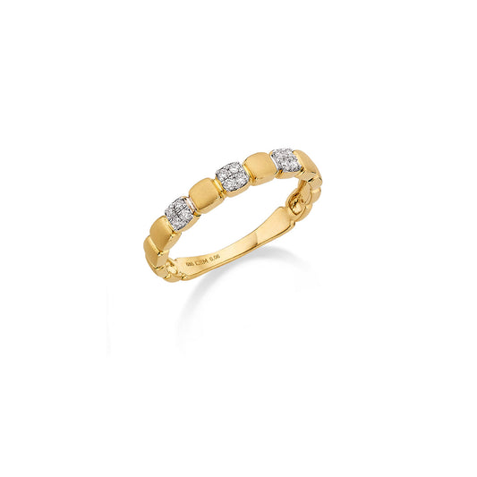 585/- Damenring | 0,09 ct.