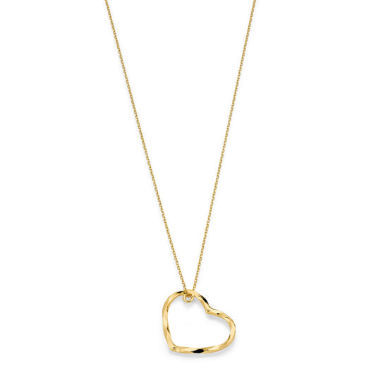 585/- Collier mit Herz