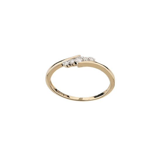 585/- Damenring | 0,10 ct.