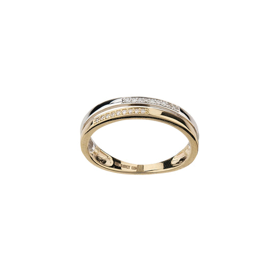 585/- Damenring | 0,07 ct.