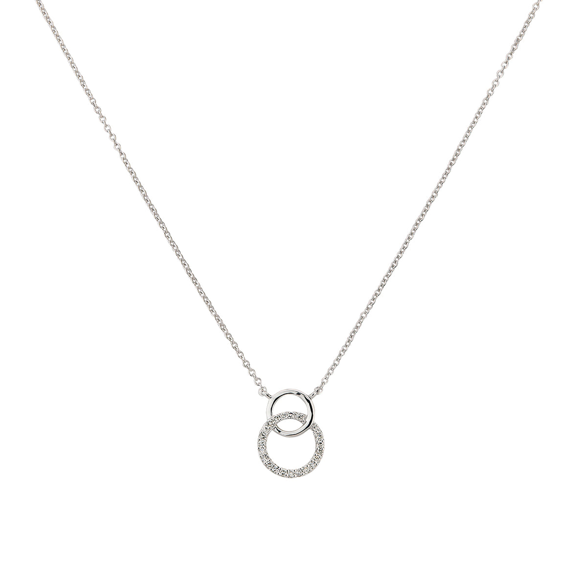 585/- Damencollier | 0,07 ct.