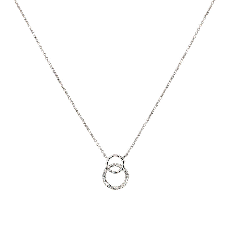 585/- Damencollier | 0,07 ct.