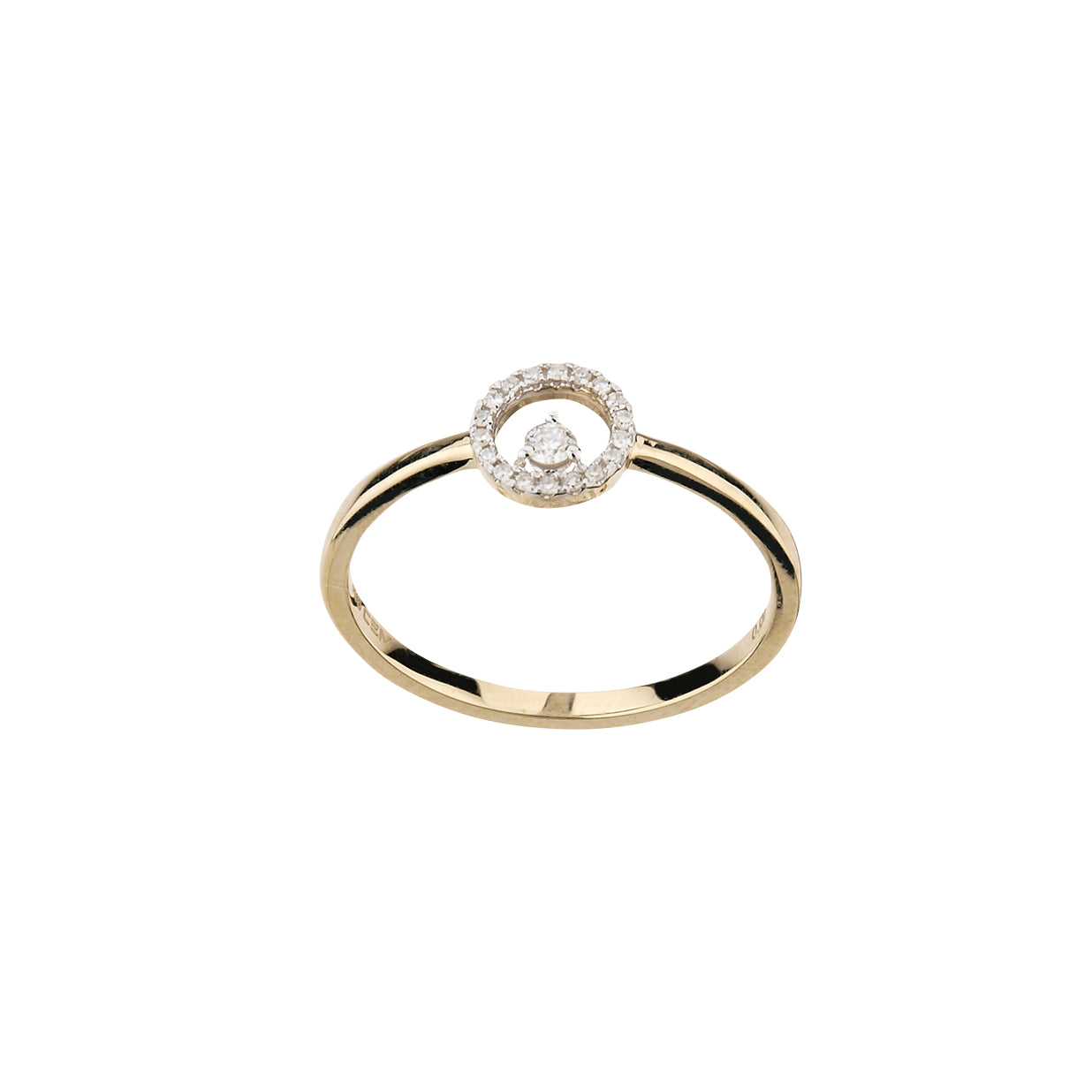 585/- Damenring | 0,07 ct.