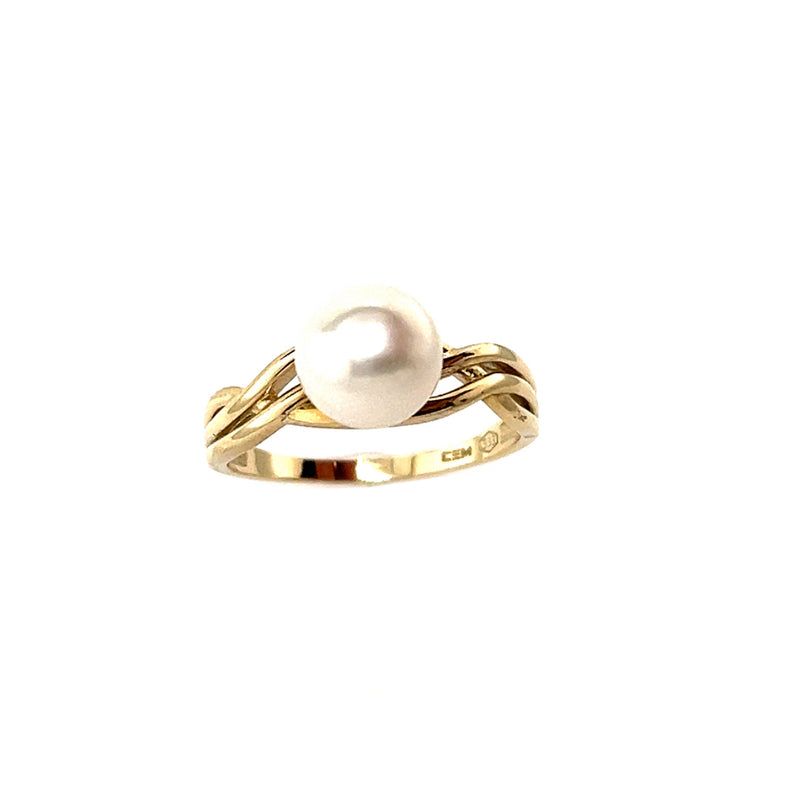 333/- Damenring | Perle