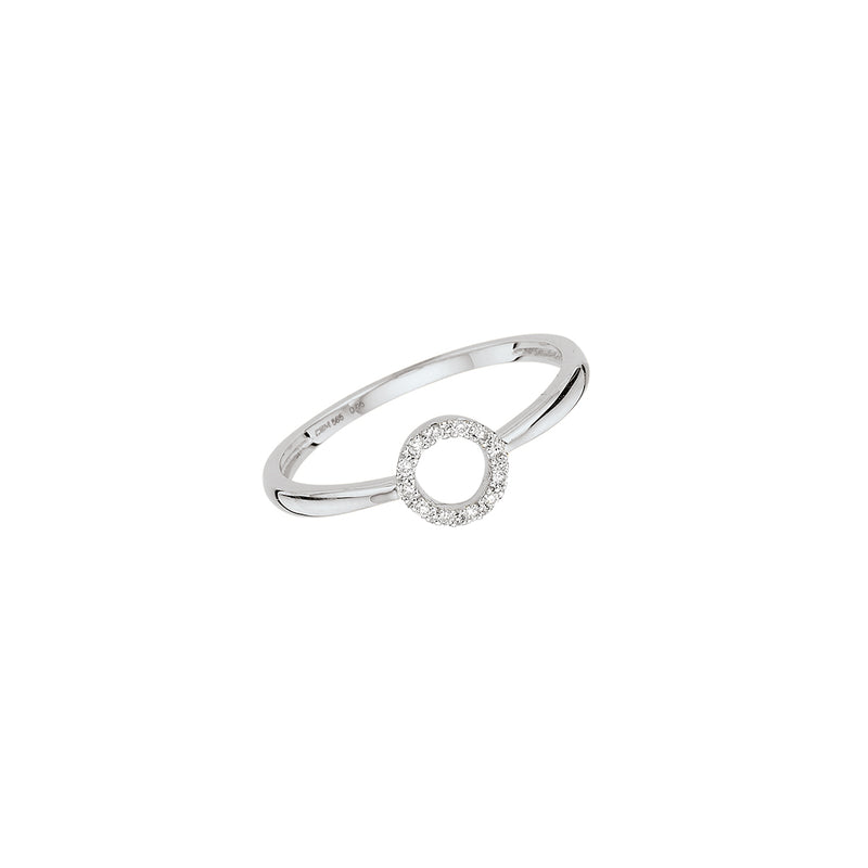 585/- Damenring | 0,05 ct.