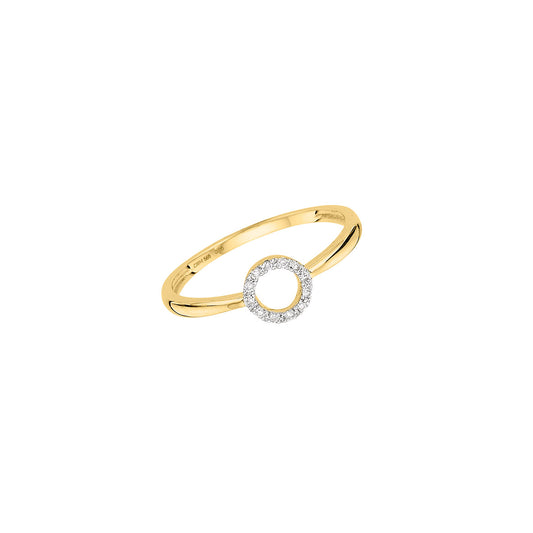 585/- Damenring| 0,05 ct.