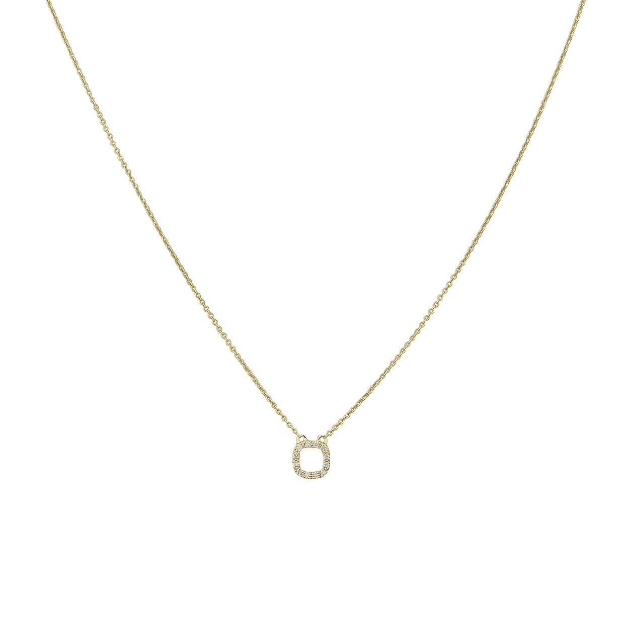 585/- Damencollier | 0,05 ct.